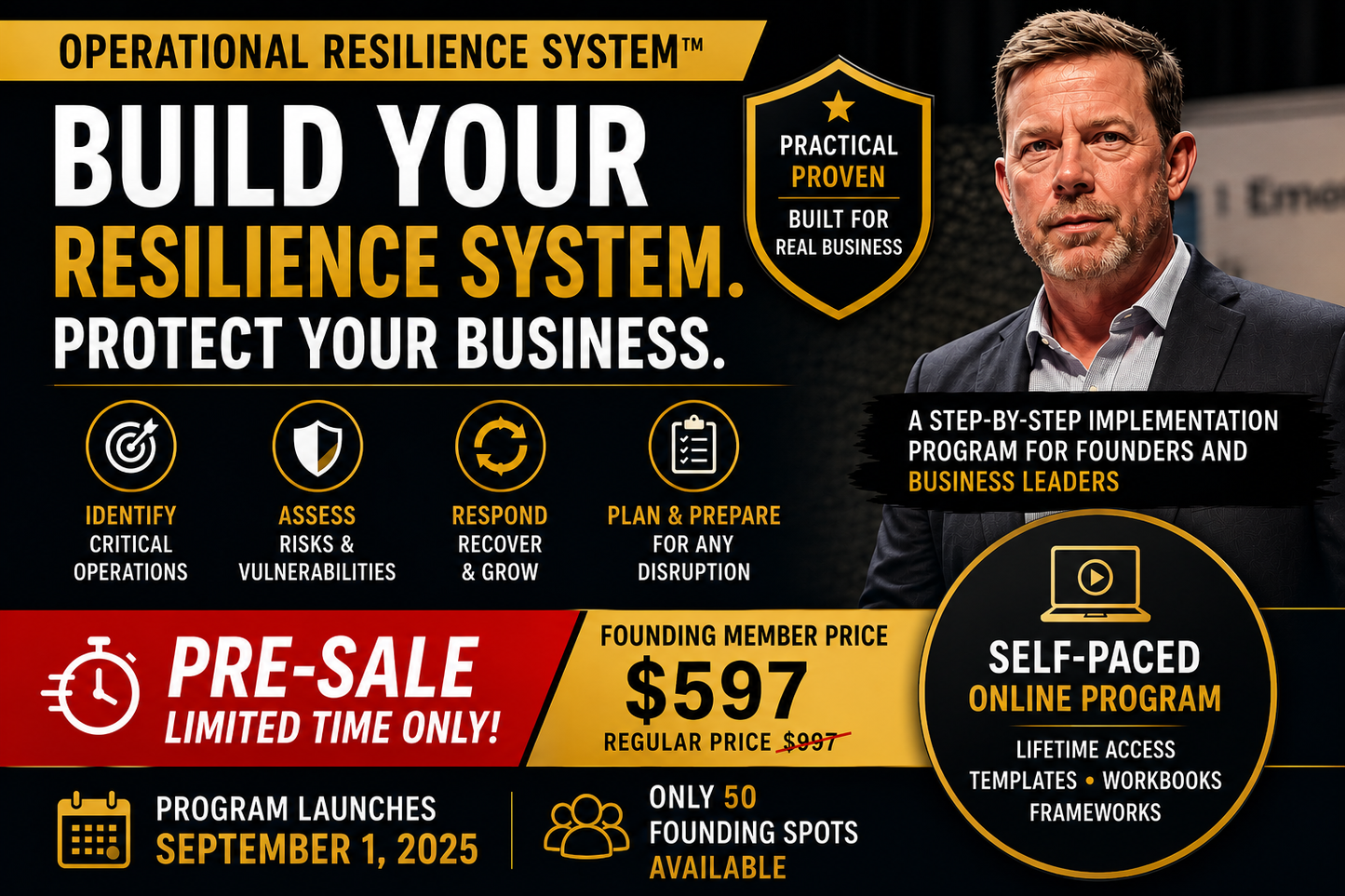 Operational Resilience System - Self Paced Online Program (PRE-SALE)